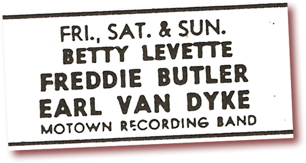 Bettye LaVette with Freddie Buttler advert